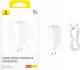 Wall charger Baseus GaN6 Pro 2xUSB-C + 2xUSB, 100W (white) 5