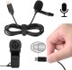 MIKROFON KRAWATOWY Z KLIPSEM USB C DO INSTA360 X3 / ONE X2 / 1-INCH 360 EDITION 1