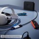 Karta przechwytująca Syntech USB-C do HDMI 2K nagrywanie i szybkie ładowanie dla Meta Quest 3/3S 5
