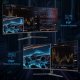Minifire UWQHD zakrzywiony monitor gamingowy 34" 165 Hz 3440x1440 5