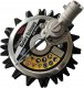 Glebogryzarka Stens Stens New Power Nożyce obrotowe 385-581 kompatybilne z Idech ASK-MW23 5