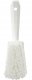 Hand brush, Vikan, 27x7x8.5cm, white, polyester/PP/stainless steel, soft, slotted 3