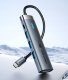 HUB USB Vention Vention 5in1 USB-C 100W PD 5Gbps 4K@60Hz silver 9