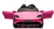 Taycan Turbo S Różowy 24V Licencjonowany Pojazd Elektryczny 2x90W EDUKAMP 12