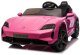 Taycan Turbo S Różowy 24V Licencjonowany Pojazd Elektryczny 2x90W EDUKAMP 23