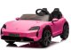 Taycan Turbo S Różowy 24V Licencjonowany Pojazd Elektryczny 2x90W EDUKAMP 3