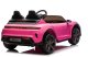 Taycan Turbo S Różowy 24V Licencjonowany Pojazd Elektryczny 2x90W EDUKAMP 8