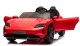 Czerwone Porsche Taycan Turbo S Licencjonowane Autko na Akumulator dla Dzieci EDUKAMP 2