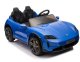 Licencjonowany Taycan Turbo S Blue 24V Jeździk na Akumulator 2x90W EDUKAMP 16