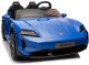 Licencjonowany Taycan Turbo S Blue 24V Jeździk na Akumulator 2x90W EDUKAMP 18