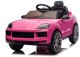 Porsche Różowe Cayenne dla Dziewczynki Licencjonowany Pojazd na Akumulator EDUKAMP 1
