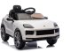 Porsche Białe Cayenne 12V Licencjonowane Autko na Akumulator dla Dzieci EDUKAMP 11