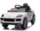 Porsche Białe Cayenne 12V Licencjonowane Autko na Akumulator dla Dzieci EDUKAMP 2