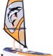 Zdalnie sterowany świecący WINDSURFER pływający na pilota RC0740 EDUKAMP 3