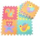 Miękkie Puzzle Mata Edukacyjna Zwierzęta Pianka EVA Kolorowe 9 el. EDUKAMP 2