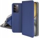krainaGSM Etui z klapką do Realme C75 Zamykany Granatowy Futerał + Szkło 9H 5
