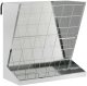 vidaXL Skrzynka na siano Srebrny 71 x 33 x 70 cm Stal Galwanizowana 2