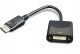 art. poleasingowy Gembird Adapter Displayport (M) - DVI (F) 29pin czarny / 3