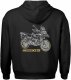 Bluza z kapturem motocyklowa z motocyklem na motor BMW GS 1250 Adventure męska czarna XXL 3