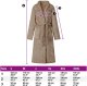 vidaXL Szlafrok bez kaptura Camel xxxl Flanela 8