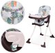 Ecotoys Fotelik krzesełko do karmienia dzieci składane + zabawki ECOTOYS EDUKAMP 6