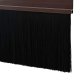 vidaXL Uszczelki z szczotką do drzwi na zatrzask 12 pcs Brązowy 100 cm 7