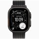 Smartwatch Apple Watch Ultra 3 GPS + Cellular 49mm Black Titanium / Titanium Milanese Loop S Czarny  (MF1N4QF/A) 2