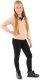 LAEMI ocieplane elastyczne legginsy dziecięce klasyczne getry polskie czarne 116 8