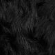 vidaXL Sztuczny dywan owczy czarny 200 x 200 cm 7