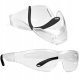 Artmas Okulary ochronne BHP, okulary robocze, lekkie okulary do pracy 3