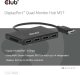 HUB USB Club 3D hub MST (Multi Stream Transport) DisplayPort 1.4 na 4x DisplayPort, Quad monitor, 4x 4K30Hz, 8K30Hz 2