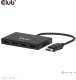 HUB USB Club 3D hub MST (Multi Stream Transport) DisplayPort 1.4 na 4x DisplayPort, Quad monitor, 4x 4K30Hz, 8K30Hz 5