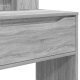 vidaXL Toaletki do sypialni z szufladą Szary Sonoma 80 x 39,6 x 135 cm 10