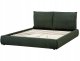 Łóżko VINAY 160 x 200 cm Ciemnozielony 4