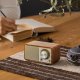 Radio Sangean Radio FM / Bluetooth / AUX Wooden Cabinet / Vintage Walnut / WR-7 PLUS 7