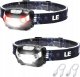 Latarka czołowa Alogy Lepro Head Torch (2 Pack) - waterproof lampki czołowe LED zasilane bateriami IPX6 (2 pack) (zestaw nie zawiera baterii) 1