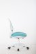 Krzesło biurowe Cobra King Junior Biało-niebieskie 4