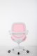 Krzesło biurowe Cobra King Junior Biało-różowe 9