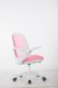 Krzesło biurowe Cobra King Junior Biało-różowe 10