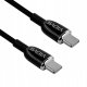 Kabel USB Alogy USB-C - USB-C 1.2 m Czarny (CABL0005) 2