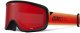 Giro Gogle zimowe GIRO ROAM RED/BLACK FADED (OTG) (Cylindrical) (szyba bursztynowa scarlet 19-42% S2 + YELLOW 80-99% S0) 1
