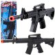 Karabin Zabawkowy Mechaniczny Dźwięk Strzałów Czarny 32cm EDUKAMP 1