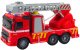 LeanToys Wóz strażacki Straż pożarna drabina światła dźwięki rozpylanie wody 1:16 EDUKAMP 2