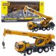 HUINA Dźwig Autokrane Pojazd Budowlany Ruchome Elementy Metalowy 1:50 EDUKAMP 1