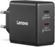 Zasilacz do laptopa Lenovo Accessories Dual USB-C 65W GaN Power Adapter BK-EU 3