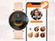 Smartwatch Damski PL Menu Zegarek Rozmowy Powiadomienia Ciśnienie 3 PASKI 6