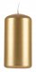 Donau Home Świeca słup Standard lakier, 50x100mm, 4 szt., złoty 1