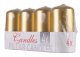 Donau Home Świeca słup Standard lakier, 50x100mm, 4 szt., złoty 3