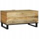 Stolik kawowy Brązowy 80 x 50 x 40 cm lite drewno mango Lumarko! 5