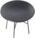 Beliani Stolik bistro TALTAL 64 cm Metal Czarny 5